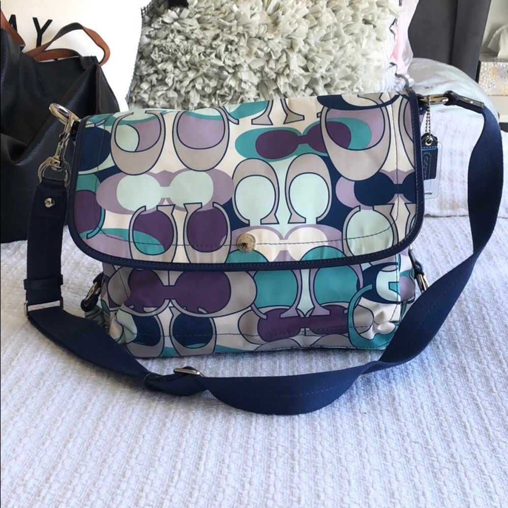 COACH shoulder strap bag